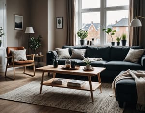Интерьер квартиры в скандинавском стиле